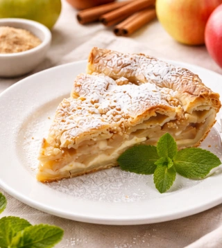 Цветаевский яблочный пирог фото